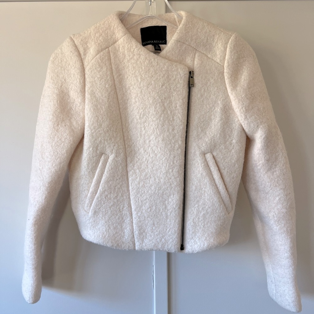 Women’s Cropped Wool Jacket